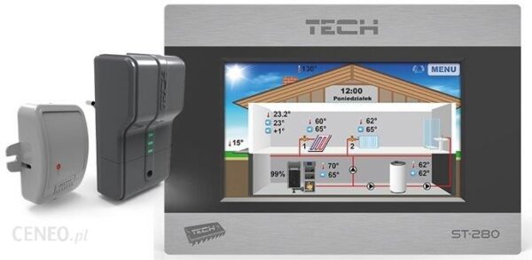 Tech Regulator pokojowy z komunikacją RS ST-280 + ST-260