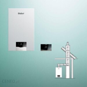 Vaillant VCI 26CS/1-5 ecoTEC plus z dodatkowym zasobnikiem 20L + sensoCOMFORT 720 + zestaw do szachtu (0010043668)